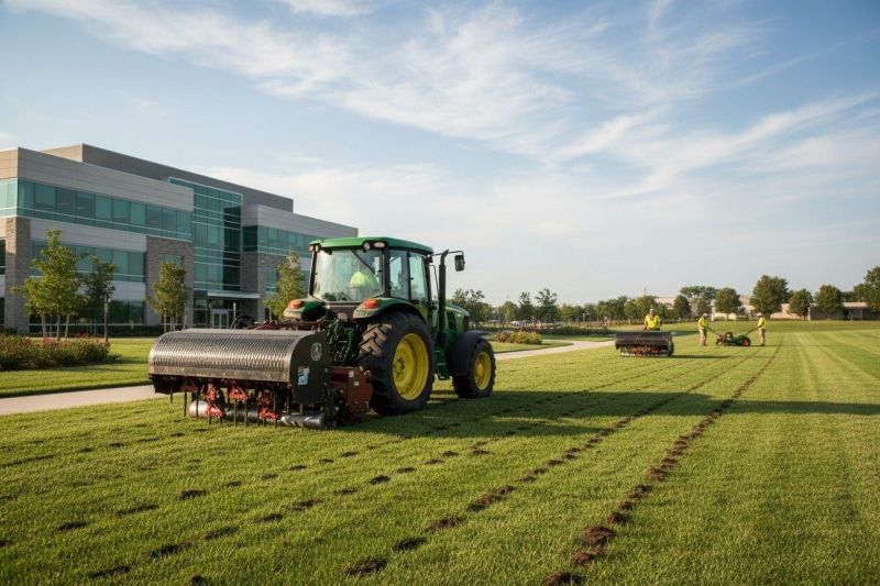 Lawn Aerating